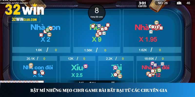 Bật mí những mẹo chơi game bài 32Win bất bại từ các chuyên gia