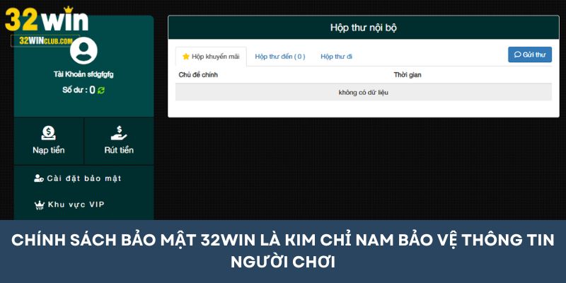 Chính sách bảo mật chính là kim chỉ nam bảo vệ thông tin người chơi